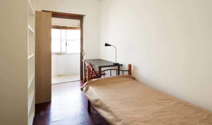 Quarto com cama de solteiro em residência - FLAT PP - PP206 photo 1