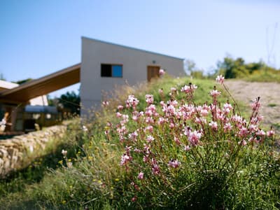 Wooden & straw house on the hills photo 1