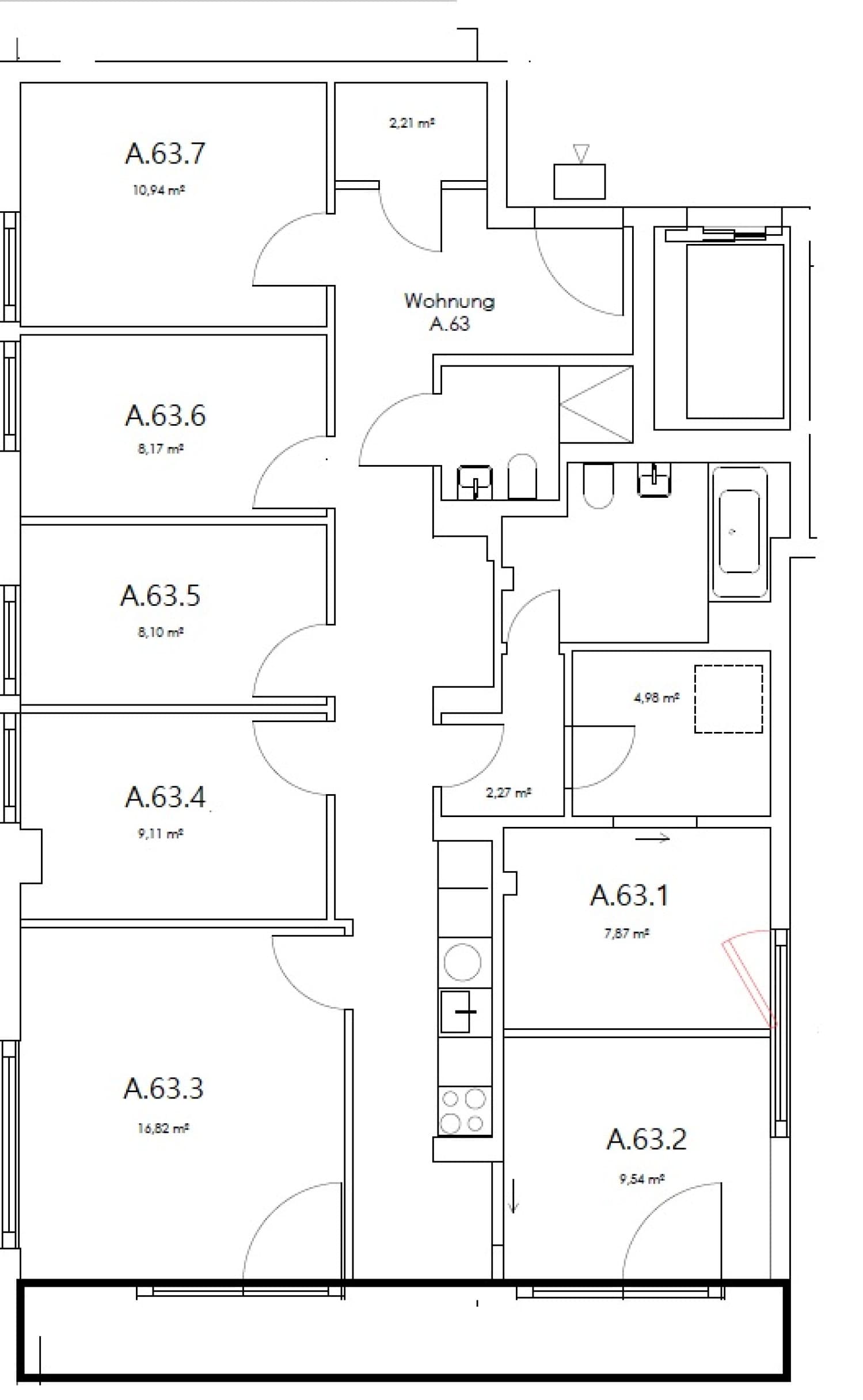 Zimmer in der Nazarethkirchstraße 51 (Aufgang A) photo 1