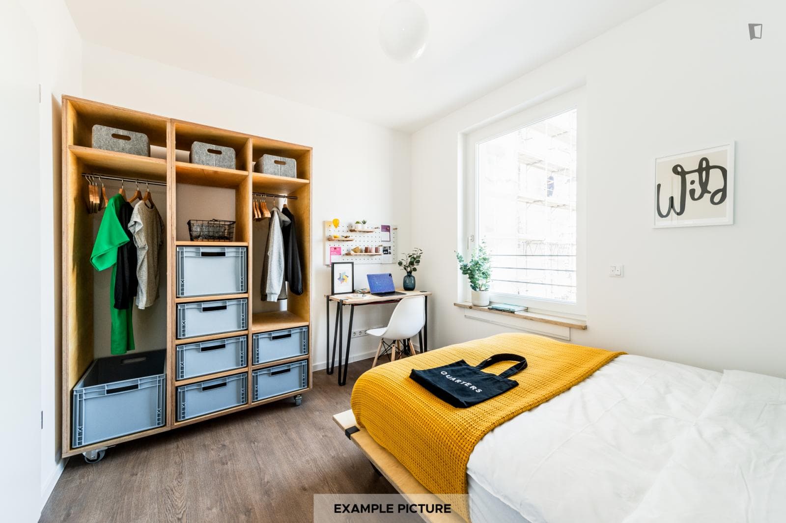 Single bedroom in a 5 bedroom apartment in Moabit photo 1