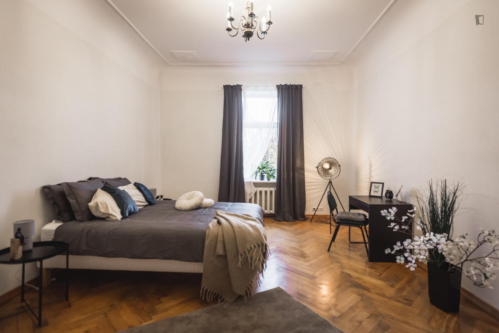 Spacious double bedroom in Centrs photo 1