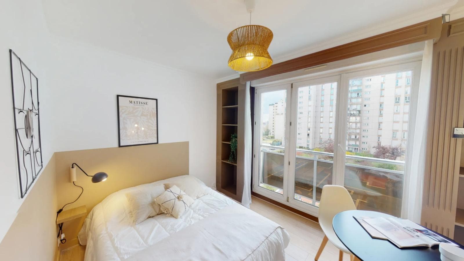 Bright double bedroom in Asnières-sur-Seine photo 1