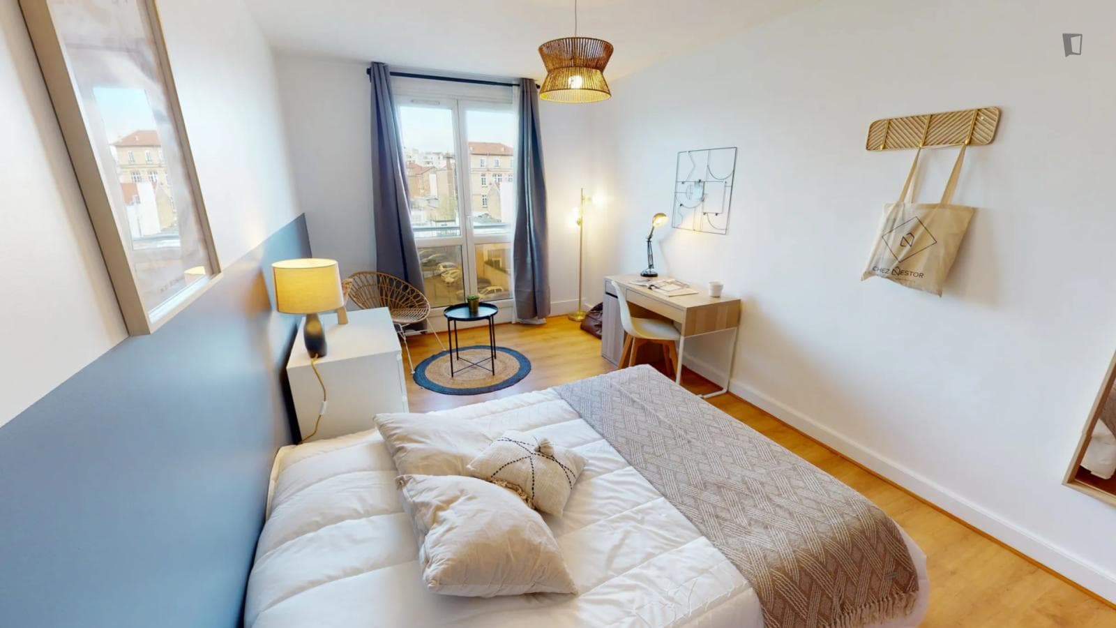 Luminous double bedroom in Asnières-sur-Seine photo 1