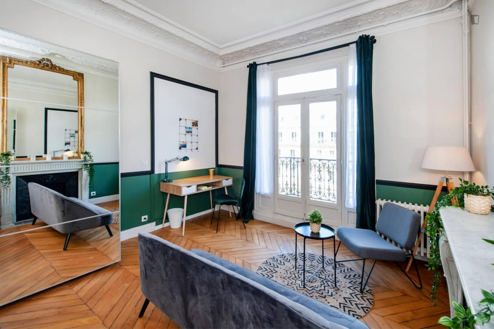 Appealing double bedroom next to Parc Promenade Pereire photo 1