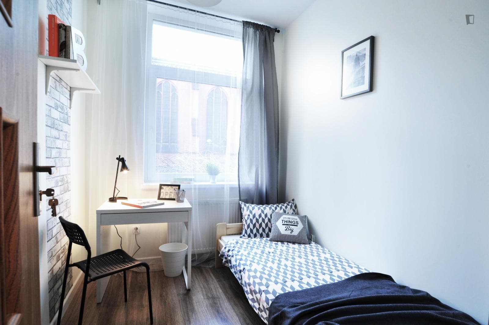 Very nice single bedroom in Wrzeszcz photo 1