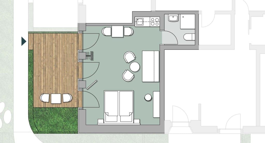The small nice apartment for two photo 1