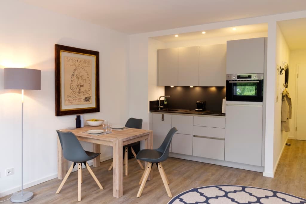High quality and beautifully decorated new designer studio in trendy Flingern Nord photo 1