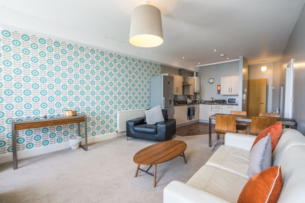 One bed sea view apartment with patio and steps to garden photo 1