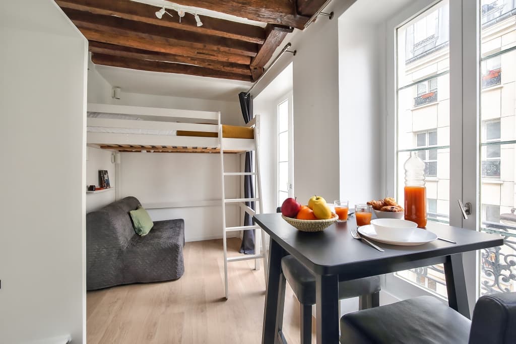 Cosy Mezzanine Studio in the Heart of Paris (4) photo 1