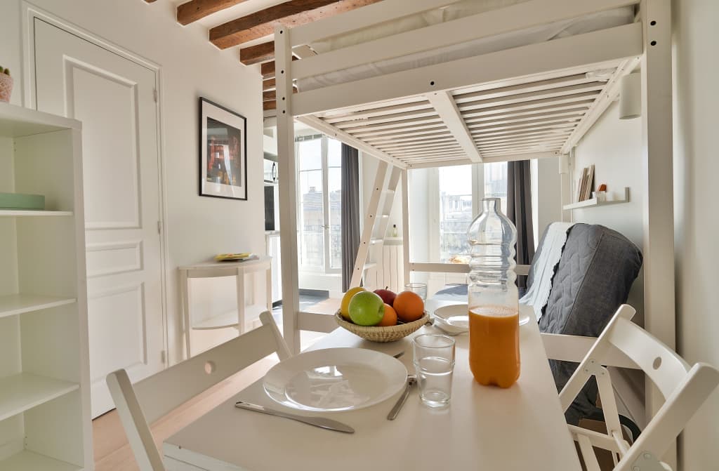 NEW Mezzanine Studio in the Heart of Paris (4F) photo 1