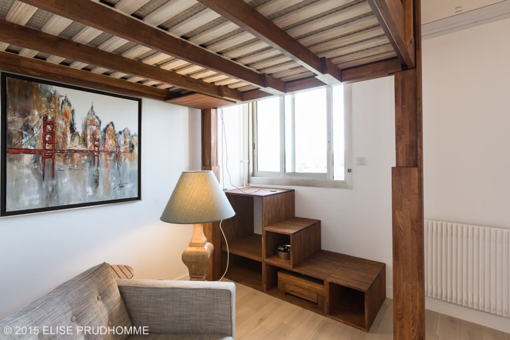 2 quiet rooms with balcony in the Auteuil district photo 1