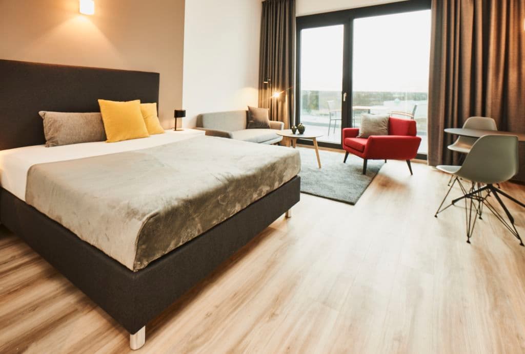 Stylish top floor apartment photo 1