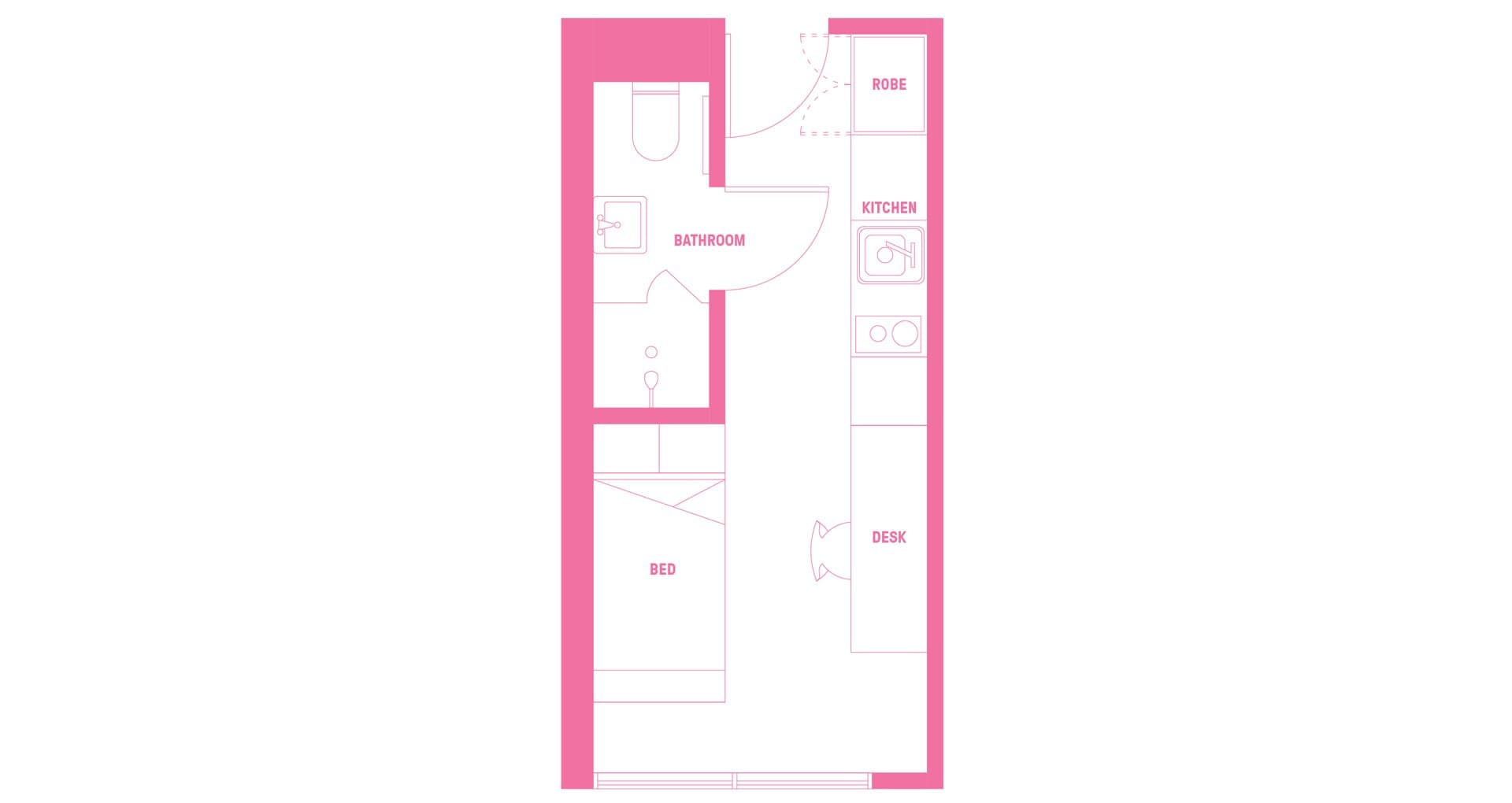 Signature Plus Studio Apartment - Double Bed With Premium View - 4