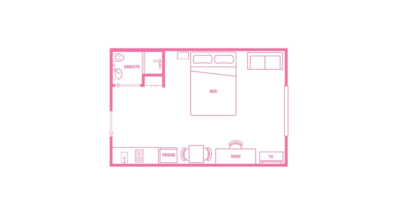 Double Bed, Large Studio Apartment, Standard View - 8