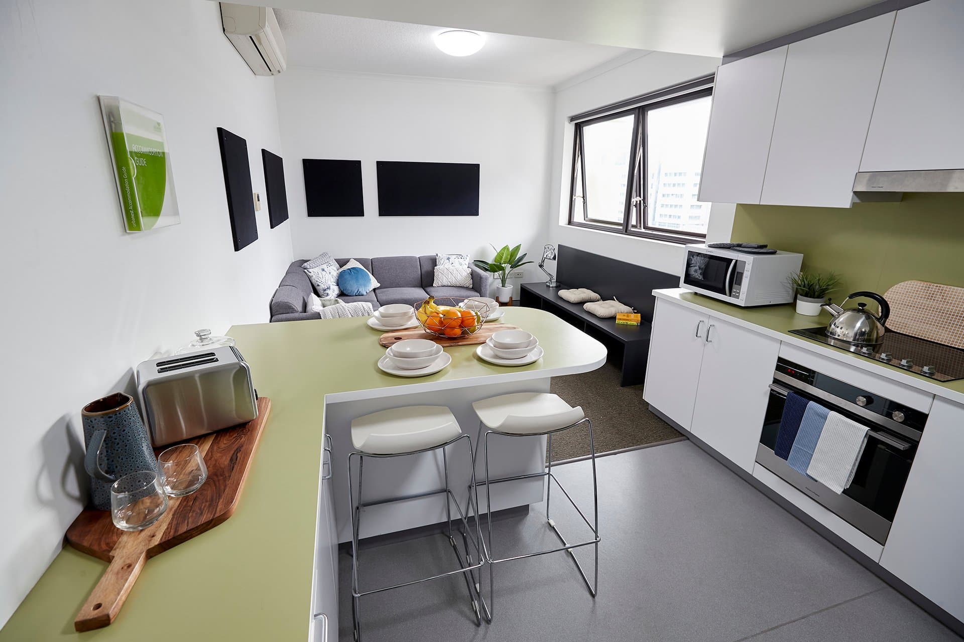 Single Bed, Twin Bunk Apartment, Twin Bunks In 8 Bed Apartment - 1