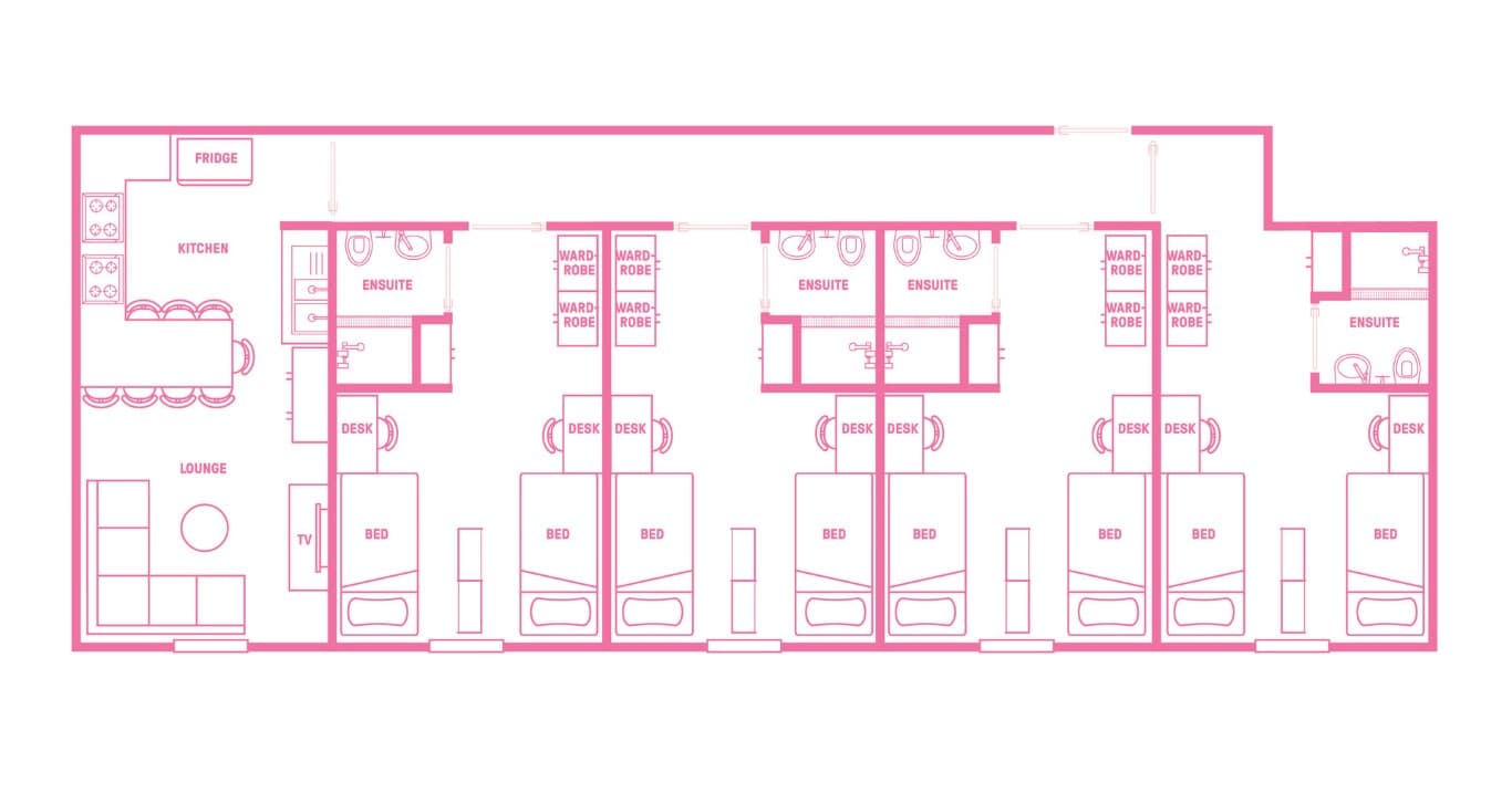 Twin 8 Bed Apartment - 6
