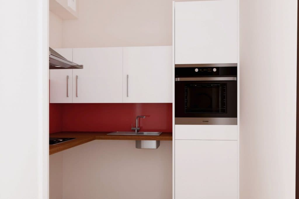 1-Bed Apartment. Ground, 1st & 2nd Floors - 3