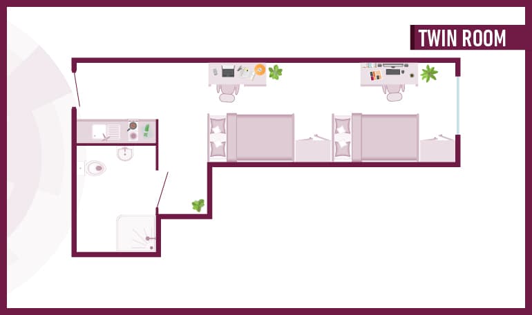 Twin Room - 5