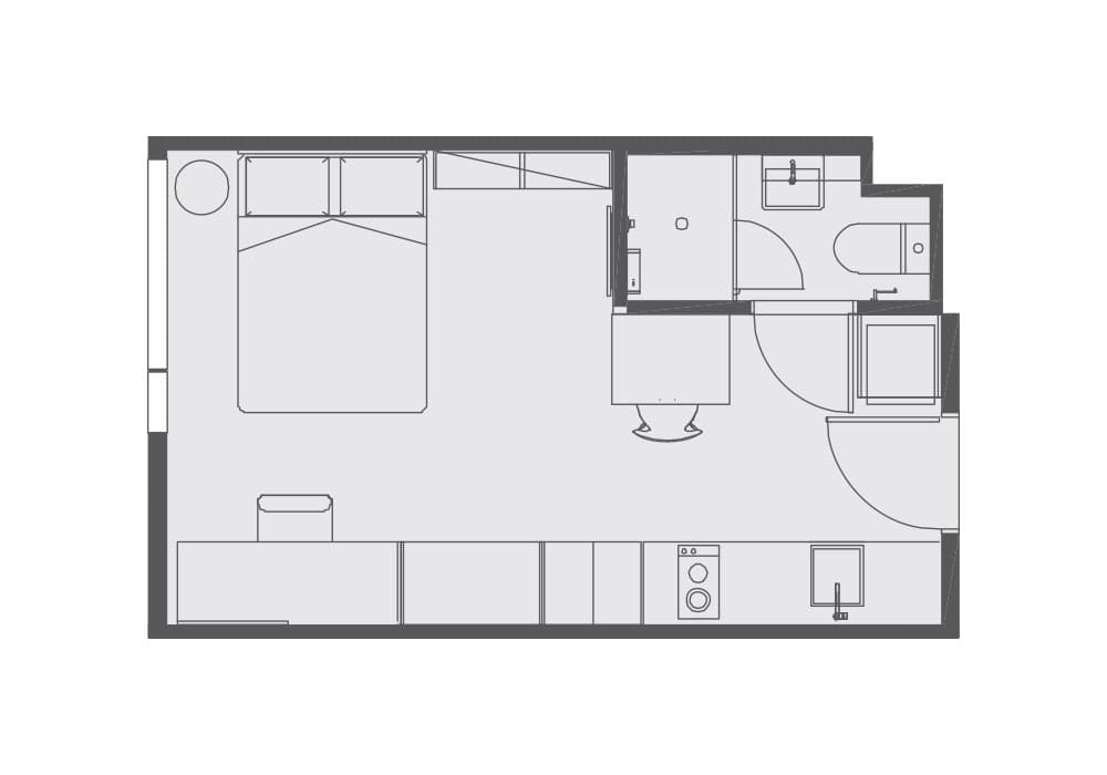 Premium Studio Apartment - 2