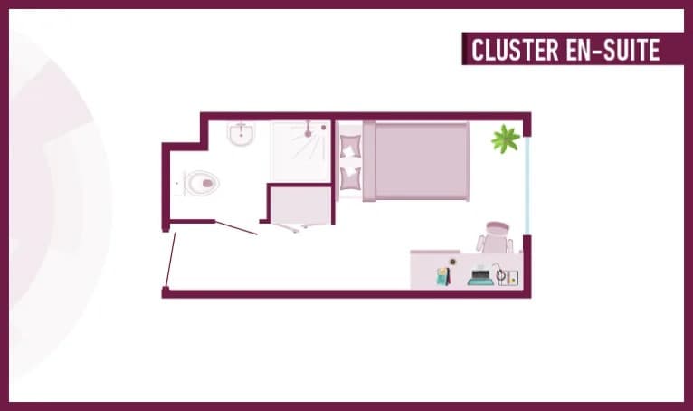 7-Bed Standard Cluster En-Suite (River-View) - 2