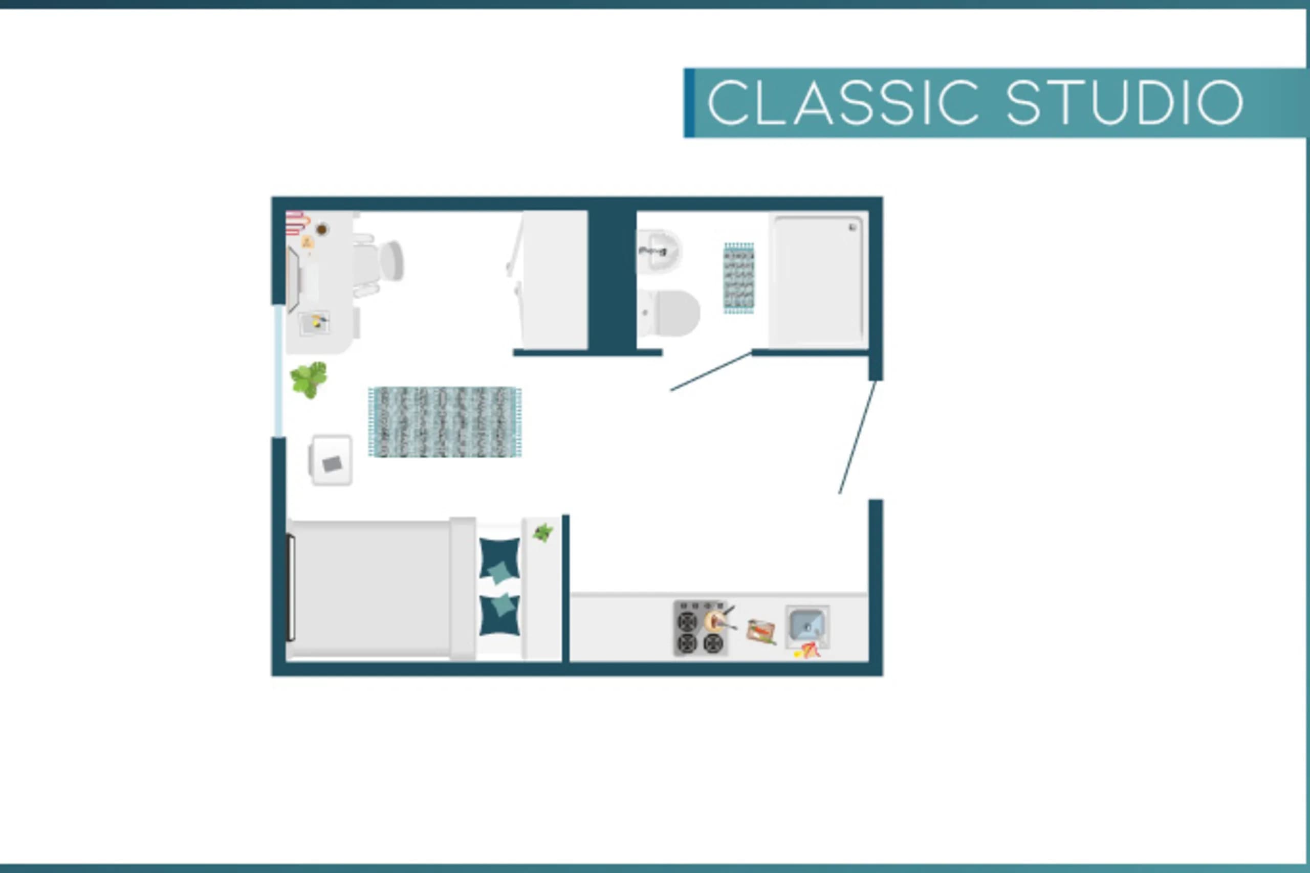 Block B Penthouse Studio - 2