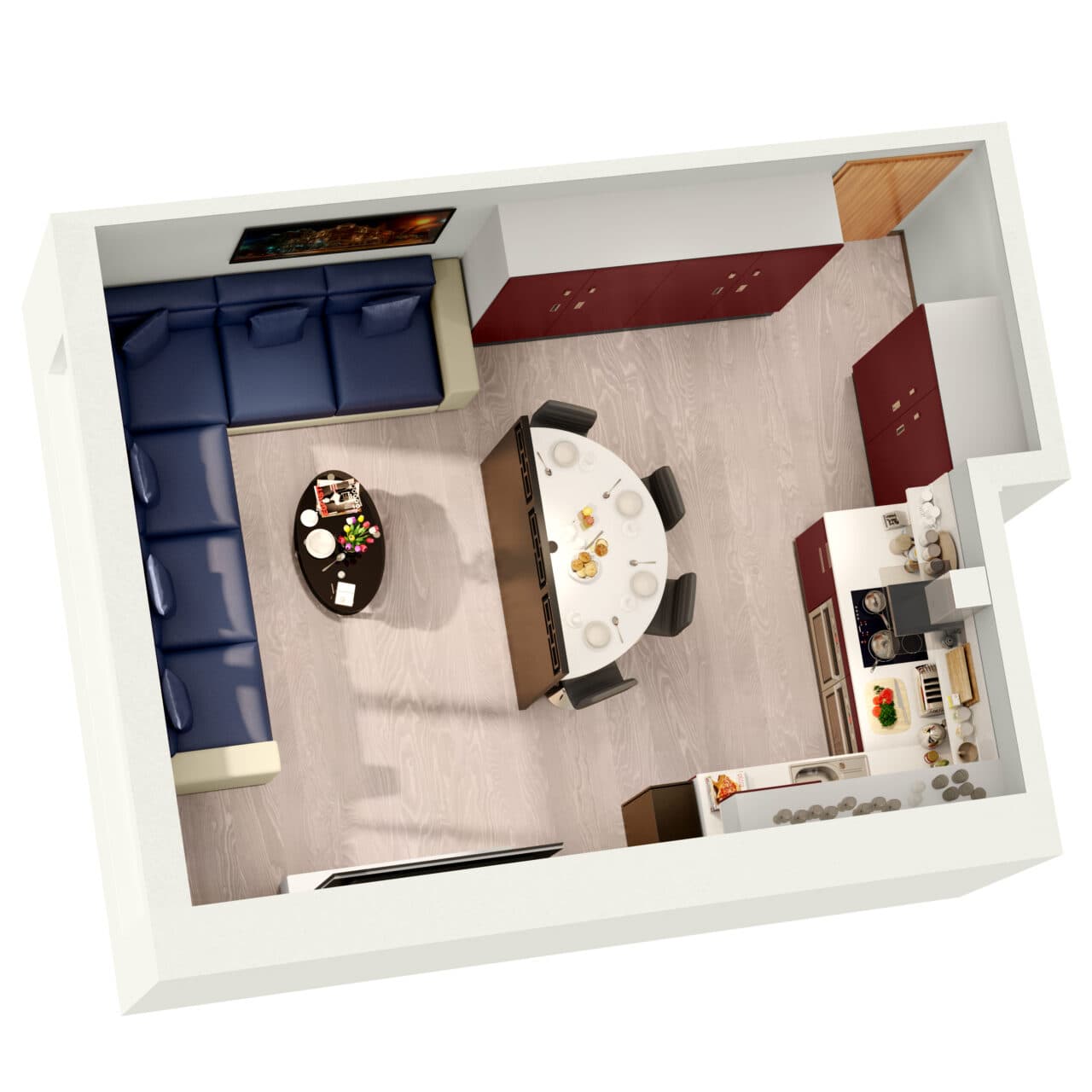 Sapphire En-Suite Serviced Flat - 4