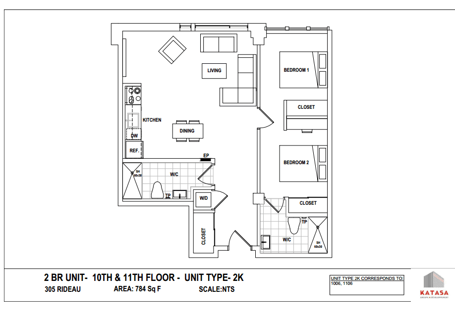 2 Bedroom Exterior - 2