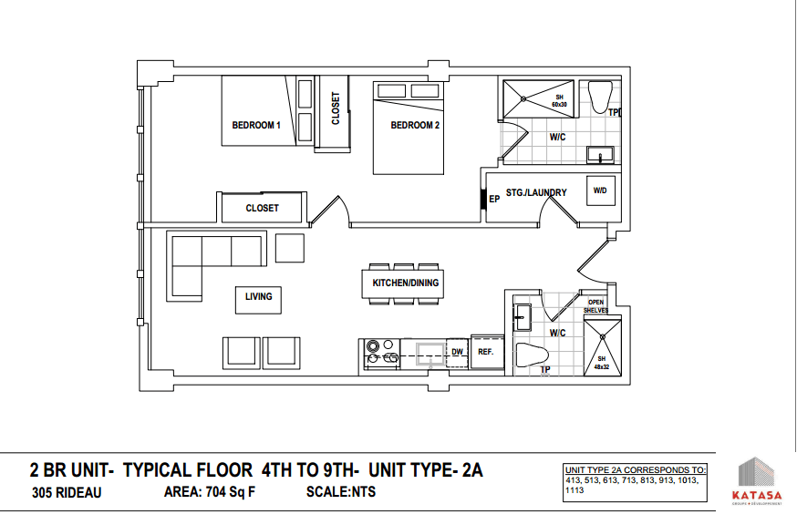 2 Bedroom Exterior - 9